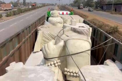 भक्तों की आपत्ति के बाद बदली गई प्रतिमा, कौशल्या धाम पहुंची प्रभु श्रीराम की नई