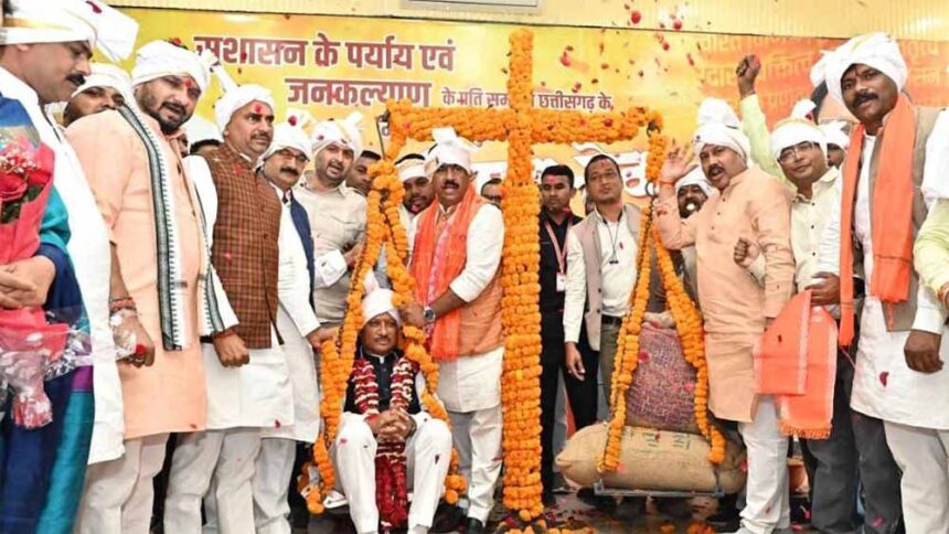 मुख्यमंत्री साय के फैसले से खुश अन्नदाता, धान अंतर राशि पर जताया आभार