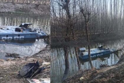 श्रीनगर में CRPF जवानों से भरा बुलेटप्रूफ वाहन नहर में गिरा, 7 जवानों की हालत गं