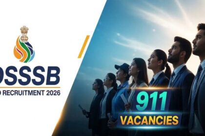 DSSSB ASO भर्ती 2026: दिल्ली में 911 पदों पर सरकारी नौकरी के लिए ऑनलाइन आवेदन आज