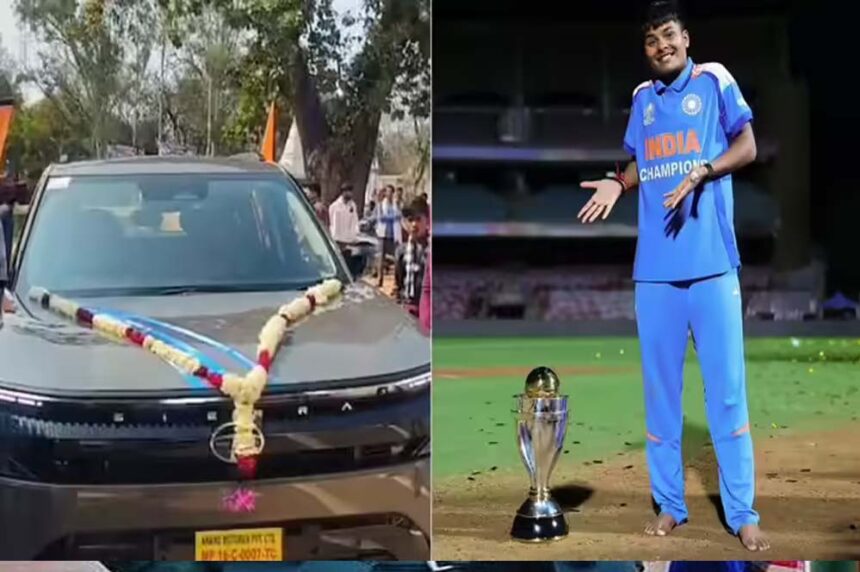 विश्व कप विजेता क्रांति गौड़ की किस्मत बदली, लग्जरी गाड़ियों का काफिला तैयार, जा