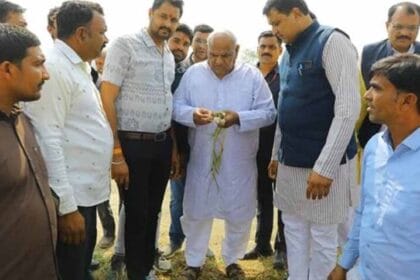 ओलावृष्टि प्रभावित किसानों को मिलेगा पूरा मुआवजा: राजस्व मंत्री वर्मा