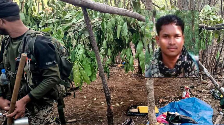 छत्तीसगढ़-महाराष्ट्र बॉर्डर पर नक्सलियों के साथ मुठभेड़, 3 नक्सली मारे गए, एक जव