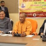 बजट सत्र प्रारंभ होने से पहले मीडियाकर्मियों से बात की मुख्यमंत्री योगी आदित्यना