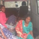 शारदा घाट अखड़ार के पास हुआ सड़क हादसा