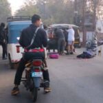 ट्रैफिक पुलिस की गाड़ी की चपेट में  आने से स्कूली बच्चे की मौत