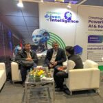 देश के पहले एआई डाटा सेंटर पार्क की दी जा रही जानकारी