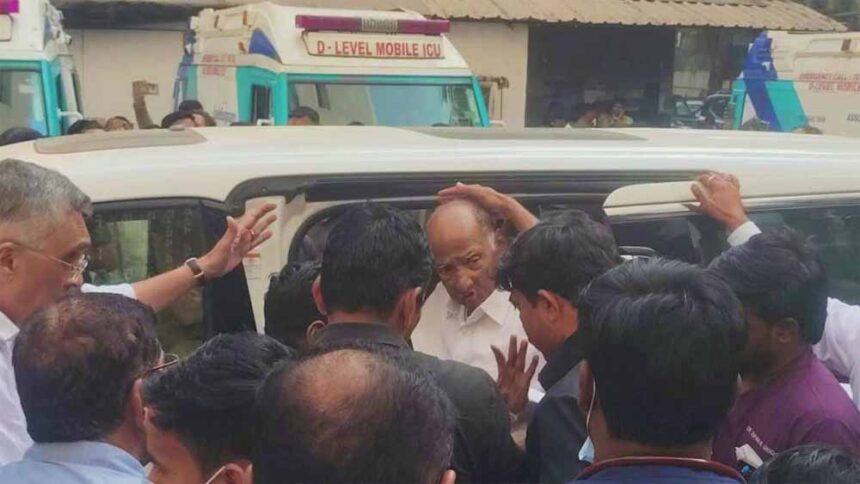 शरद पवार की तबीयत फिर बिगड़ी, पुणे में दोबारा भर्ती