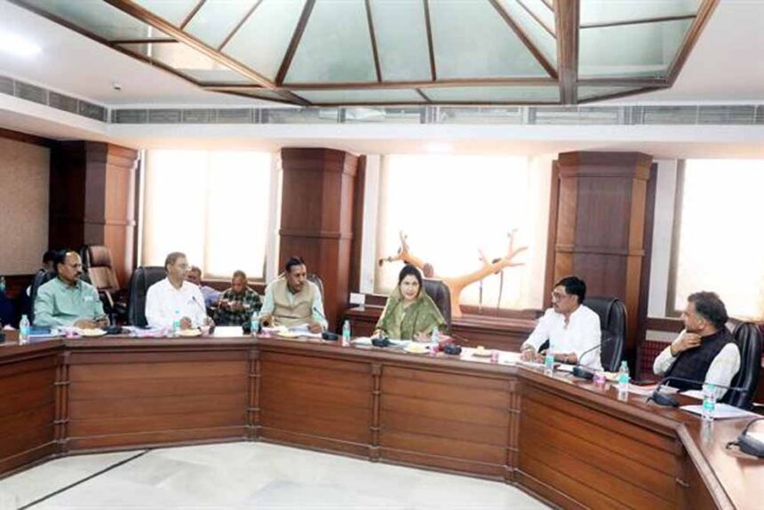 विधानसभा में विभागीय परामर्शदात्री समिति की बैठक सम्पन्न; नवाचारों और योजनाओं की