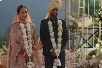 स्टार हॉकी खिलाड़ी सुमित ने सोनिका संग ऋषिकेश में लिए सात फेरे