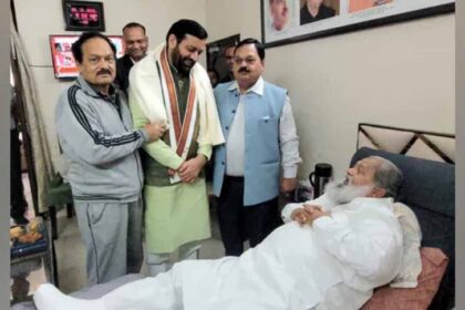 CM नायब सैनी ने मंत्री अनिज विज के घर पहुंचकर जाना हाल चाल