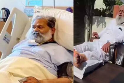 हरियाणा के मंत्री अनिल विज का ब्लड प्रेशर कमने से तबीयत बिगड़ी