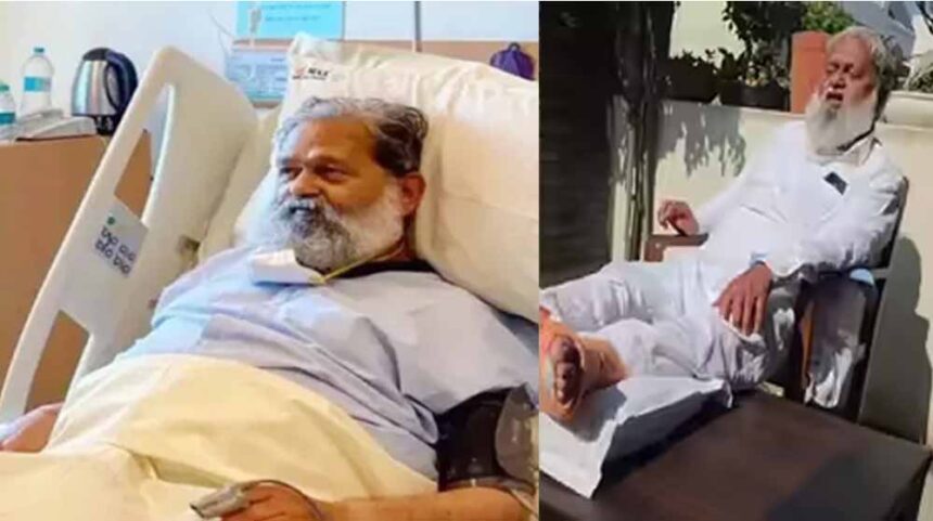 हरियाणा के मंत्री अनिल विज का ब्लड प्रेशर कमने से तबीयत बिगड़ी