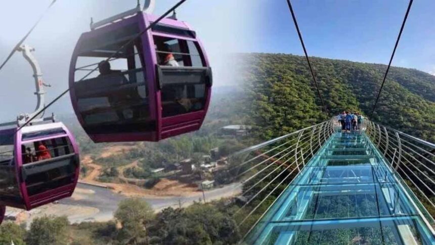 झारखंड में ₹361.67 करोड़ से ग्लास ब्रिज और स्काईवॉक के साथ बनेंगे रोपवे