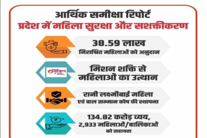 आर्थिक समीक्षा में ग्राम विकास क्षेत्र की उपलब्धियों का ब्योरा, ग्राम पंचायतों म