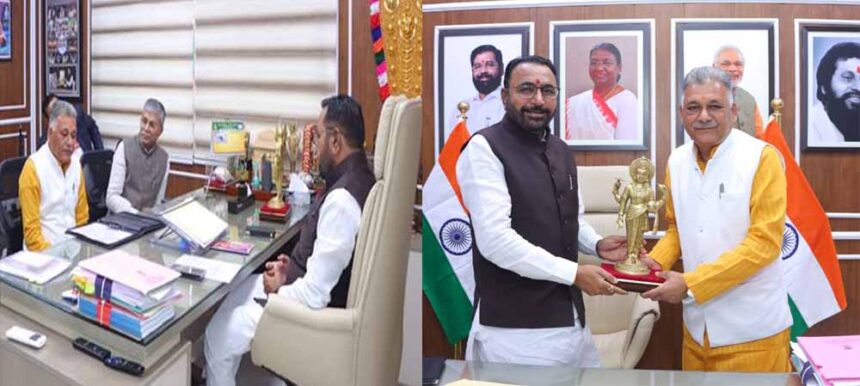 मंत्री  परमार ने, अखिल भारतीय आयुर्वेद संस्थान की उज्जैन में स्थापना के लिए किया