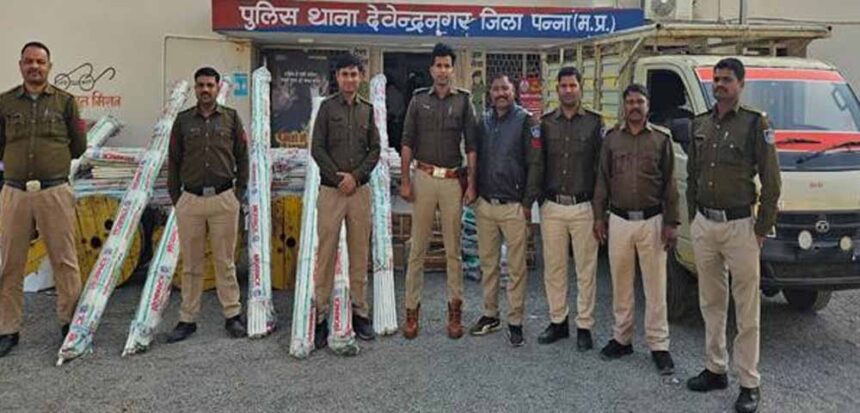 चोरी और रेलवे संपत्ति तस्करी पर कार्रवाई: मध्यप्रदेश पुलिस ने आरोपियों को दबोचा