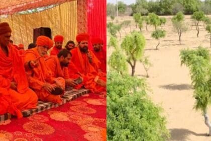 संतों की तबीयत बिगड़ने पर अनशन खत्म करवाने बीकानेर पहुंचे मंत्री केके बिश्नोई