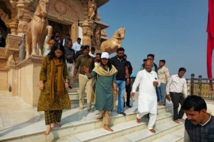 राज्यपाल के दौरे को लेकर प्रशासन मुस्तैद, कलेक्टर जयति सिंह ने नागलवाड़ी स्थल का