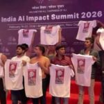 AI समिट में बवाल: यूथ कांग्रेस का अनोखा विरोध, कपड़े उतारकर किया प्रदर्शन, पुलिस