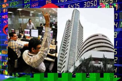 शेयर बाजार में लगातार उछाल, सेंसेक्स 84,300 के पार, रुपया 90.77 पर टूटा