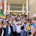 प्रदेशभर में कांग्रेस का विरोध प्रदर्शन, सरकार की नीतियों के खिलाफ सड़कों पर उतर