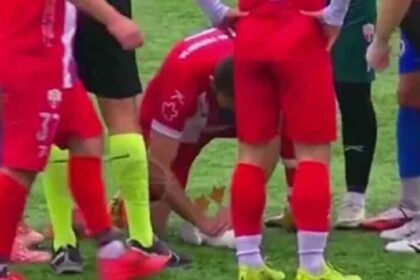 इंसानियत की मिसाल: फुटबॉलर ने मैच रोककर पक्षी को दिया CPR, सोशल मीडिया पर छाया व