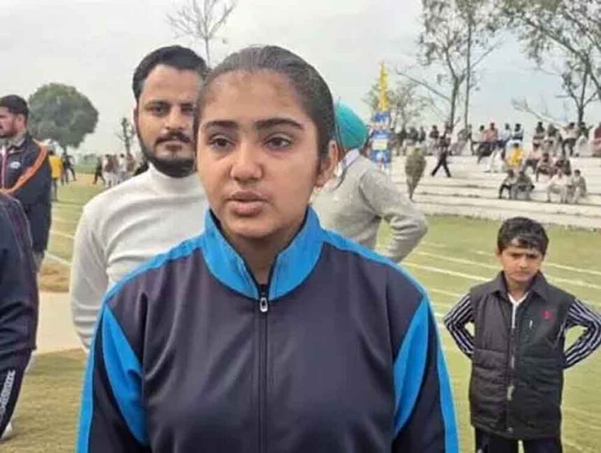 एथलेटिक गेम्स में चमकी जैस्मीन कौर, शॉट पुट में जीता गोल्ड