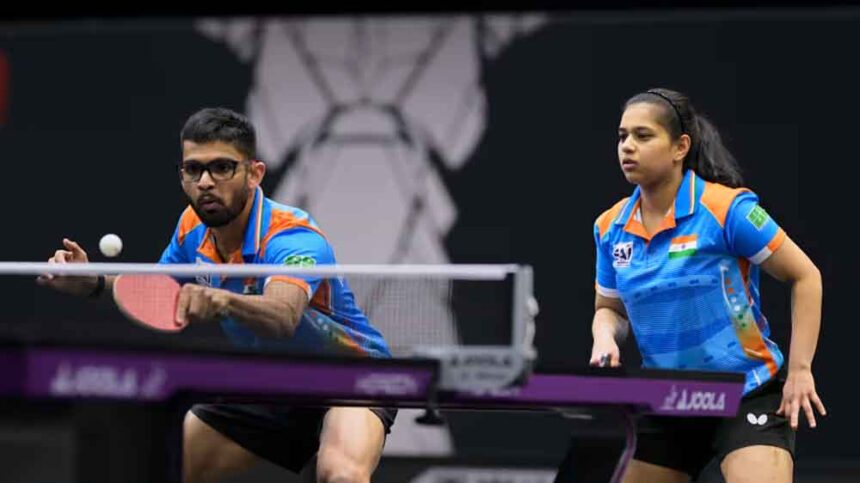 WTT स्टार कंटेंडर 2026: मिक्स्ड डबल्स में मानुष-दीया का शानदार प्रदर्शन, क्वार्ट