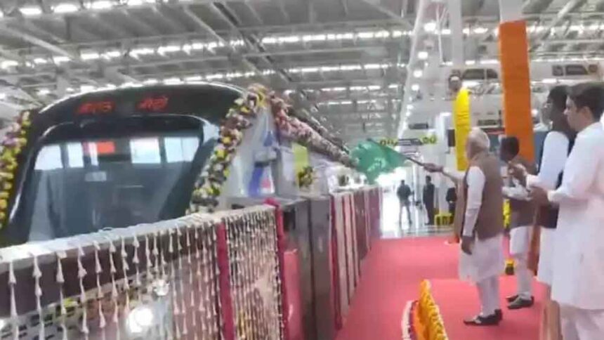 नमो भारत की तेज रफ्तार शुरू, पीएम मोदी ने दिखाई हरी झंडी, मेरठ मेट्रो का उद्घाटन