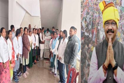 विधायक नारायण सिंह पट्टा ने सामुदायिक स्वास्थ्य केंद्र घुघरी को वाटर प्यूरीफायर