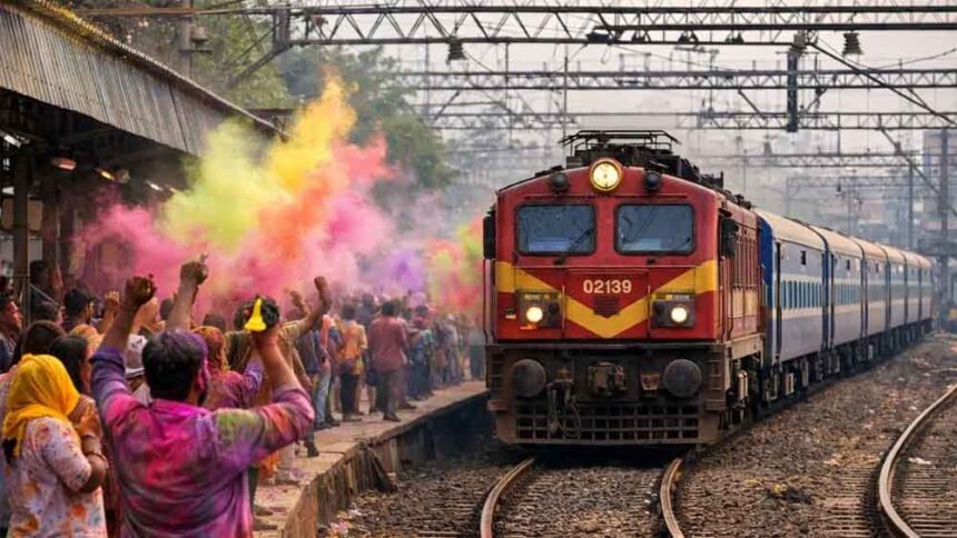 त्योहार पर सफर हुआ आसान, मध्यप्रदेश होकर गुजरेंगी 3 जोड़ी होली स्पेशल ट्रेनें