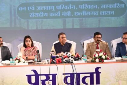 वन मंत्री केदार कश्यप की पत्रकार वार्ता : दिनांक 12 फरवरी 2026 वन मंत्री केदार क