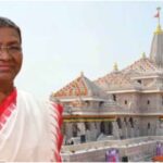 राम मंदिर में नव वर्ष समारोह: राष्ट्रपति द्रौपदी मुर्मु श्रमिकों और कर्मचारियों