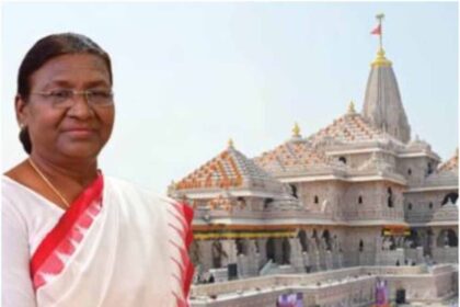 राम मंदिर में नव वर्ष समारोह: राष्ट्रपति द्रौपदी मुर्मु श्रमिकों और कर्मचारियों