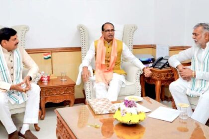 सीएम मोहन यादव और प्रहलाद ने दिल्ली में शिवराज से की मुलाकात, सरसों पर भावांतर य