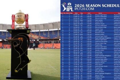 IPL 2026: RCB और SRH के बीच बेंगलुरु में होगा पहला मैच, शेड्यूल में हैं ये रोमां