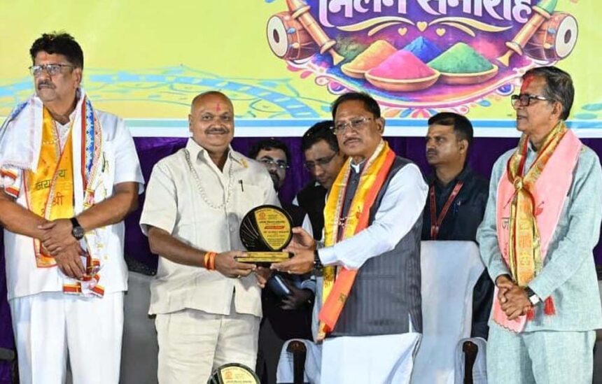 मुख्यमंत्री  विष्णु देव साय ने रायपुर में कहा- कान्यकुब्ज समाज छत्तीसगढ़ के विका