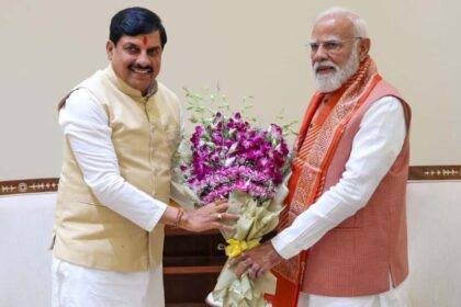 नई दिल्ली में प्रधानमंत्री मोदी से मुख्यमंत्री डॉ. यादव ने की महत्वपूर्ण भेंट