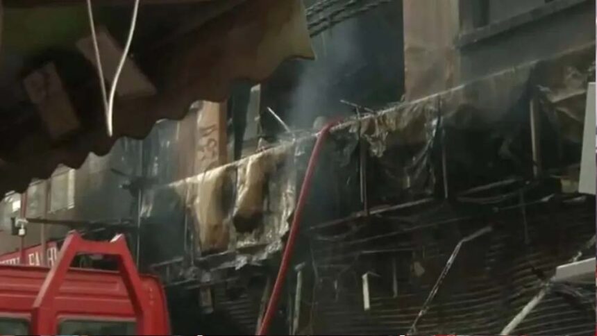 पालम में बिल्डिंग में आग लगने से 8 की मौत, घर में कितने लोग थे और कैसे मची आपात