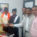 अधिमान्य पत्रकार नेतृत्व समिति के द्वारा जीतू पटवारी से की मुलाकात