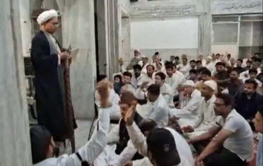 भोपाल में ईद के बाद नारे – अमेरिका-इजराइल मुर्दाबाद, सुन्नी और शिया मस्जिदों में