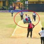 क्रिकेट मैच की भीड़ ने रोका पति की कार, महिला ने स्कूटी पर पिच तक कर दी एंट्री