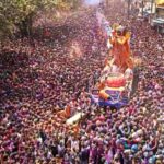 इंदौर की रंगपंचमी गेर में रंगों का धमाल, टिकट से होगा छतों पर रंगों का नजारा, जा