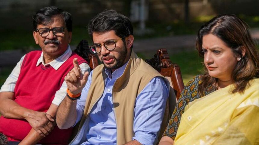 प्रियंका चतुर्वेदी के पक्ष में संजय राउत का वीटो, उद्धव सेना में आदित्य ठाकरे की