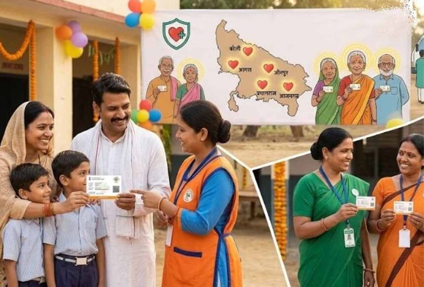 बरेली, जौनपुर और आगरा में विशेष अभियान के दौरान सबसे अधिक बनाए गए कार्ड