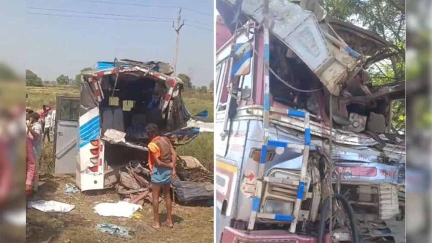 छत्तीसगढ़ के बलौदाबाजार में बड़ा हादसा, ट्रक की टक्कर से 5 की जान गई; 17 गंभीर