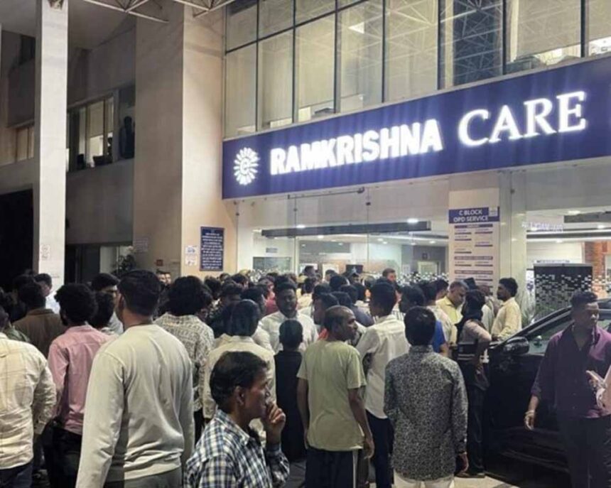 सफाई व्यवस्था में लापरवाही पर एक्शन: रामकृष्ण हॉस्पिटल के ठेकेदार के खिलाफ केस द