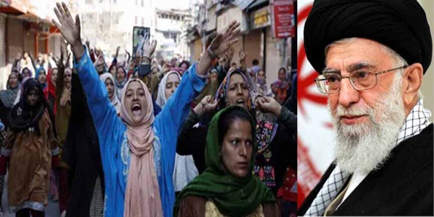 ईरान के खामेनेई के मारे जाने पर भारत में शिया मुसलमान कर रहे प्रदर्शन 1 ईरान के खामेनेई के मारे जाने पर भारत में शिया मुसलमान कर रहे प्रदर्शन