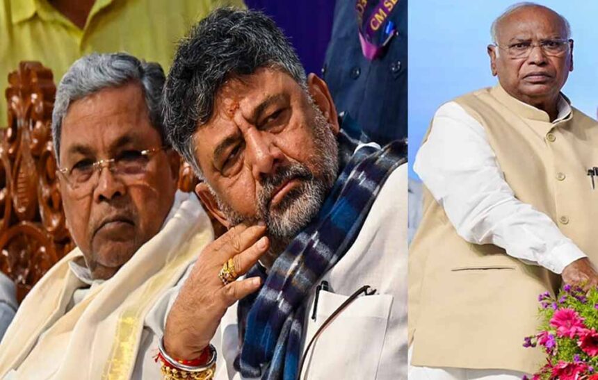 कर्नाटक में CM पद की अटकलों के बीच दिल्ली निकले शिवकुमार